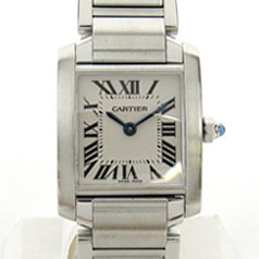 Cartier カルティエ タンクフランセーズSM QZ W51008Q3 時計 の買取実績