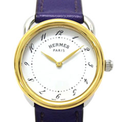HERMES エルメス アルソーレディース QZ AR5.220.130/WW9K 時計 の買取実績