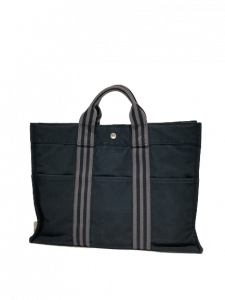 HERMES エルメス フールトゥトートMM バッグ フールトゥトート キャンバス ブラックの買取実績