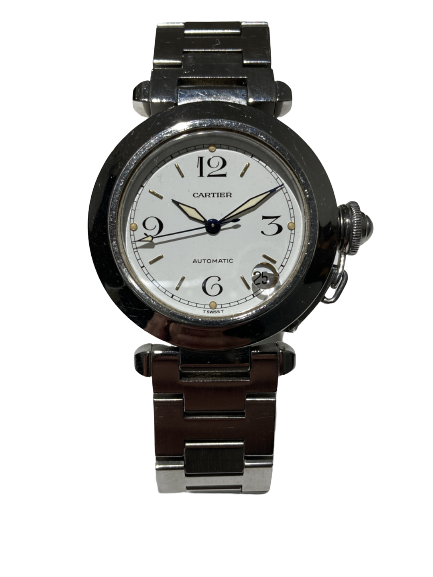Cartier カルティエ パシャC 時計 パシャC ステンレス W31015M7ホワイトの買取実績