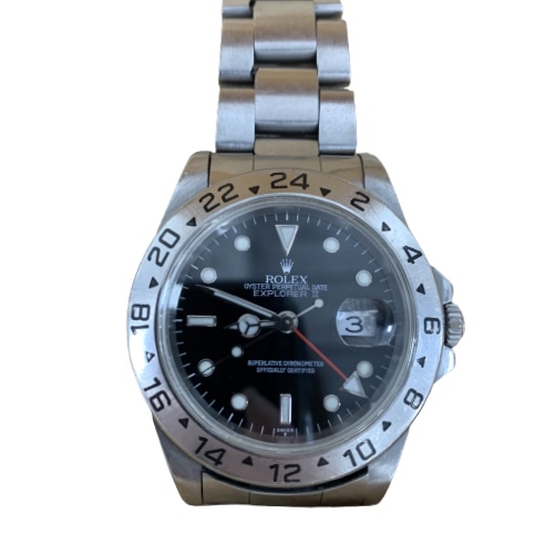 ROLEX ロレックス ROLEX エクスプローラーII 16570 SS BK 時計 の買取実績