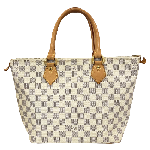 W35×H235xD15cmルイヴィトン　LV 高島屋購入 美品　ダミエ・アズール サレヤPM 本物