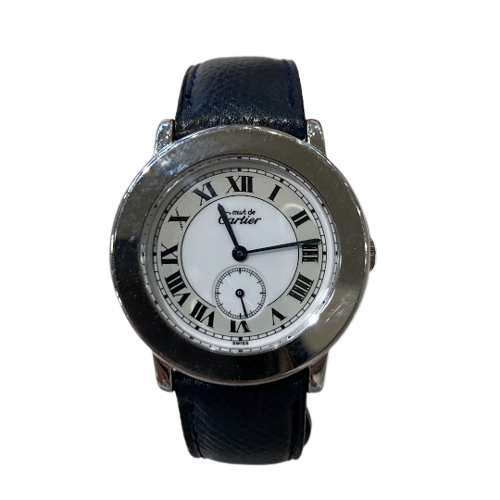 Cartier カルティエ マストⅡロンド 時計 SS W1006718ホワイトの買取 ...
