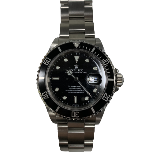 ROLEX ロレックス サブマリーナ 時計 SS 16610ブラックの買取実績