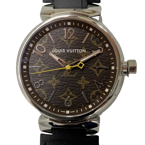 LOUIS VUITTON ルイ・ヴィトン タンブールGM 時計 QA072Zの買取実績 ...
