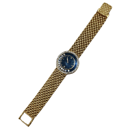 Chopard ショパール ハッピーダイヤ 時計 750YG(イエローゴールド) 21/2850ブルーの買取実績