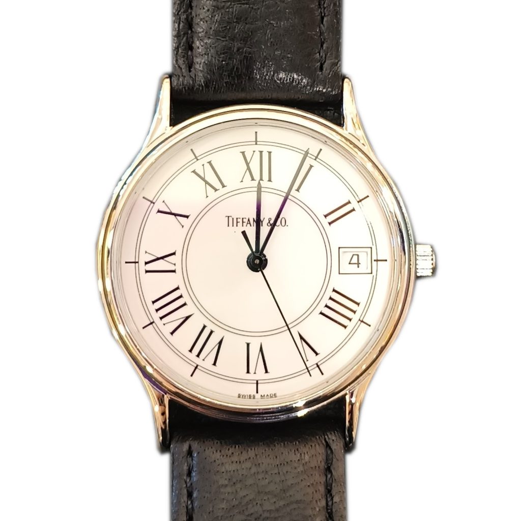 Tiffany & Co. ティファニー クオーツ腕時計 時計 SS/レザー の買取実績