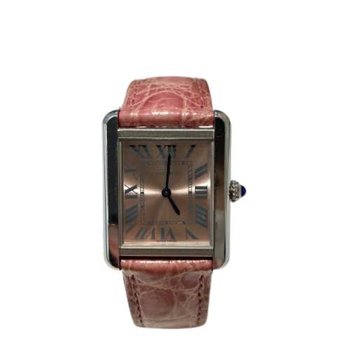 Cartier カルティエ タンクソロ SM  時計 SS W5200000ピンクの買取実績