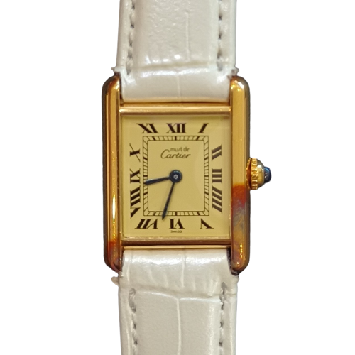 Cartier カルティエ マストタンクSM　ヴェルメイユ 時計 925 5057001の買取実績