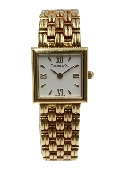 Tiffany & Co. ティファニー スクエア　レディース時計 時計 750YG ゴールドの買取実績