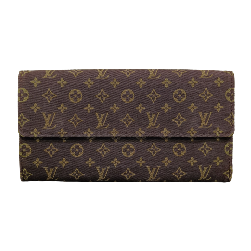 LOUIS VUITTON ルイ・ヴィトン ポルトフォイユ・サラ 財布・小物 モノグラム・ミニラン M95234エベヌの買取実績