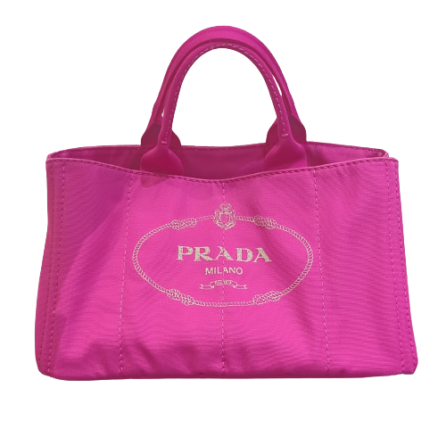 PRADA プラダ カナパ トートバッグ バッグ キャンバス BN1872ピンクの買取実績