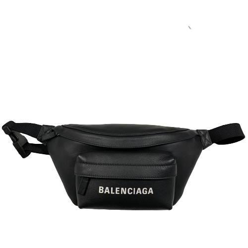BALENCIAGA バレンシアガ ウエストバッグ バッグ レザー 579617ブラックの買取実績