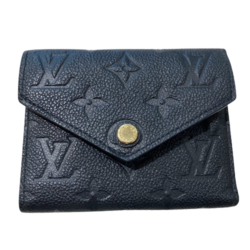 LOUIS VUITTON ルイ・ヴィトン ポルトフォイユ・ヴィクトリーヌ 財布・小物 モノグラム・アンプラント M64060ブラックの買取実績 |  ブランド品の買取・査定なら【ブランドオフ】