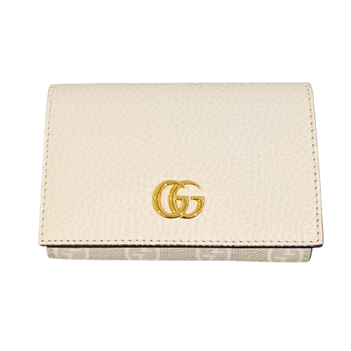 GUCCI グッチ GGマーモント 名刺入れ 財布・小物 GGスプリーム／レザー 474748ホワイトの買取実績