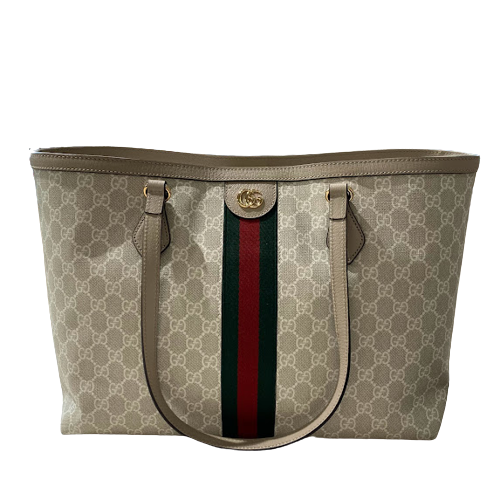 GUCCI グッチ 〔オフィディア〕GG ミディアム トートバッグ バッグ PVC ...