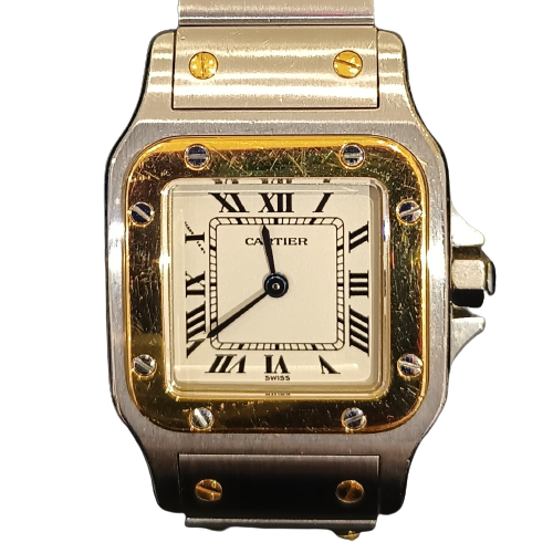 Cartier カルティエ サントスガルベSM 時計 SS/YG W20012C4の買取実績