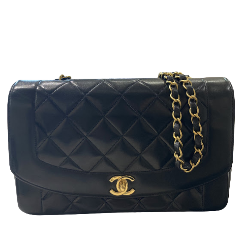 CHANEL シャネル チェーンショルダーバッグ バッグ ラムスキン A01165