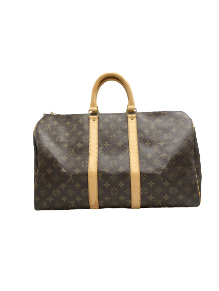 LOUIS VUITTON ルイ・ヴィトン キーポル45 バッグ モノグラム PVC