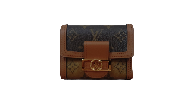 LOUIS VUITTON ルイ・ヴィトン ポルトフォイユ·ドーフィーヌコンパクト 財布・小物 モノグラム·リバース M68725の買取実績