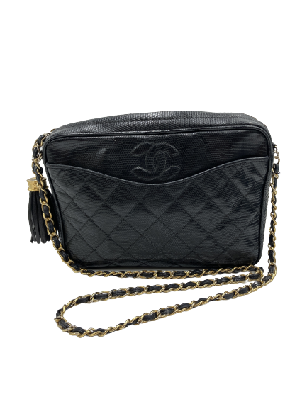 CHANEL シャネル ココマーク マトラッセ タッセル チェーン トート バッグ ブラック M12234ショルダーバッグ