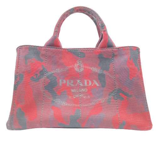 PRADA プラダ カナパ トートバッグ バッグ キャンバス B2642B