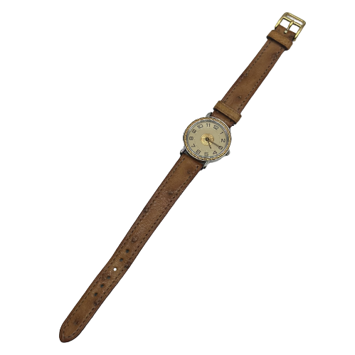 HERMES エルメス セリエ 時計 セリエ SS/オーストリッチ SE4.220アイボリーの買取実績