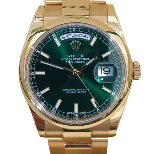 ROLEX ロレックス デイデイト 時計 K18YG 118208の買取実績