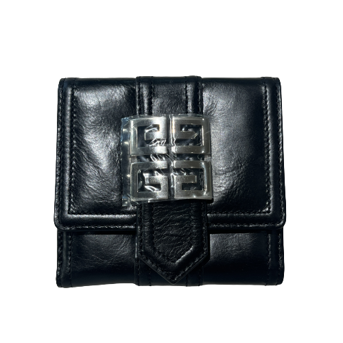 GIVENCHY ジバンシィ コンパクト財布 財布・小物 レザー ブラックの買取実績