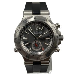 BVLGARI ブルガリ ディアゴノプロフェッショナル GMT 時計 ディアゴノ SS/ラバー DP42SGMTグレーの買取実績