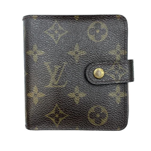 楽天カード分割】 LOUIS VUITTON モノグラム M61667 コンパクトジップ