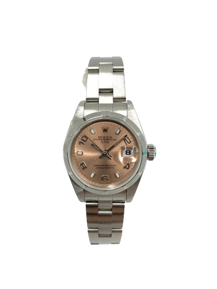 ROLEX ロレックス オイスター・パーペチュアルデイト 時計 オイスター・パーペチュアル ステンレススチール 79190ピンクの買取実績