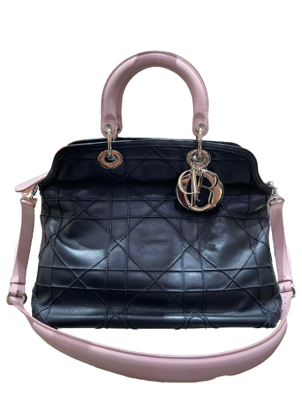 Dior クリスチャン ディオール グランヴィル　2WAYバッグ バッグ ラムスキン W1301PANVブラック×ピンクの買取実績