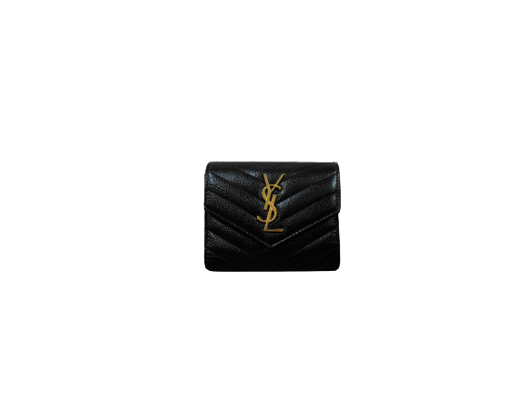 Yves Saint Laurent イヴサンローラン 3つ折財布 財布・小物 403943ブラックの買取実績