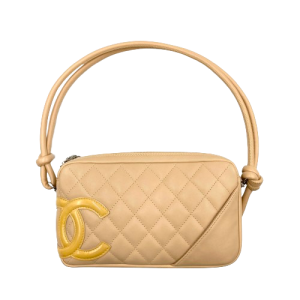 CHANEL シャネル アクセサリーポーチ バッグ カンボンライン カーフ A25175ベージュの買取実績