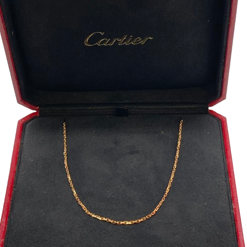 Cartier カルティエ ネックレス ジュエリー 750YG の買取実績