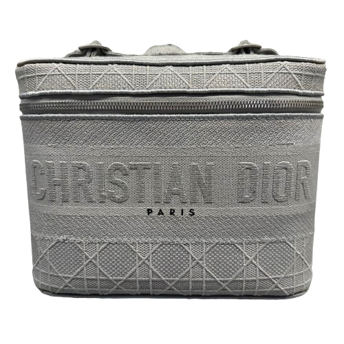 Dior クリスチャン ディオール バニティバック バッグ キャンバス グレーの買取実績