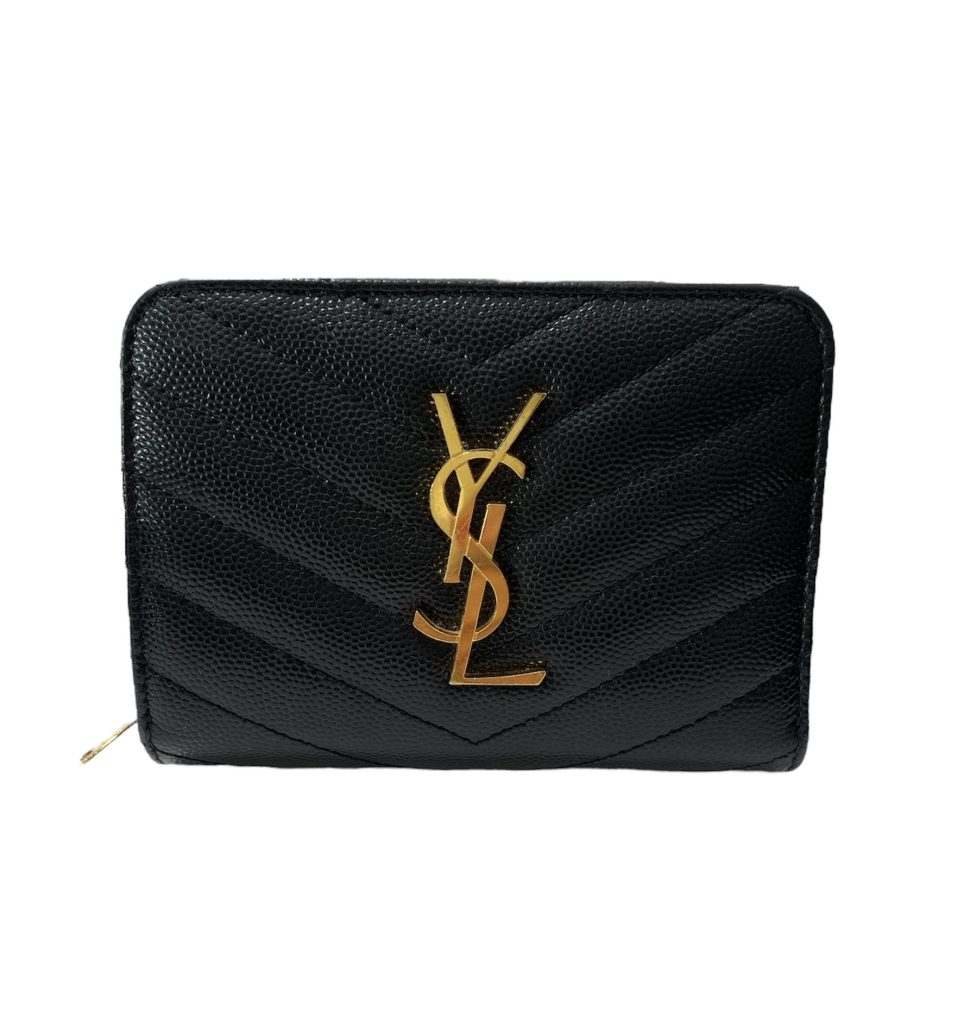 Yves Saint Laurent イヴサンローラン コンパクトジップウォレット 財布・小物 カーフ の買取実績