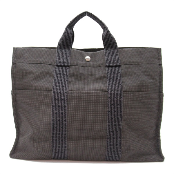 【全国無料，SALE】 美品 HERMES エルメス ハワイ限定 ドーヴィルMM トートバッグ コットン オレンジ フレンチフェスティバル フールトゥ 鞄 /041101-518/k.g