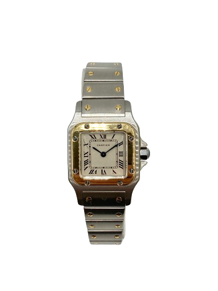 Cartier カルティエ サントスガルベSM 時計 サントスガルベ SS/K18 W20012C4シルバー、ゴールドの買取実績