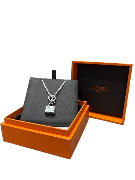 HERMES エルメス アミュレットケリー ネックレス ジュエリー Ag925 の  