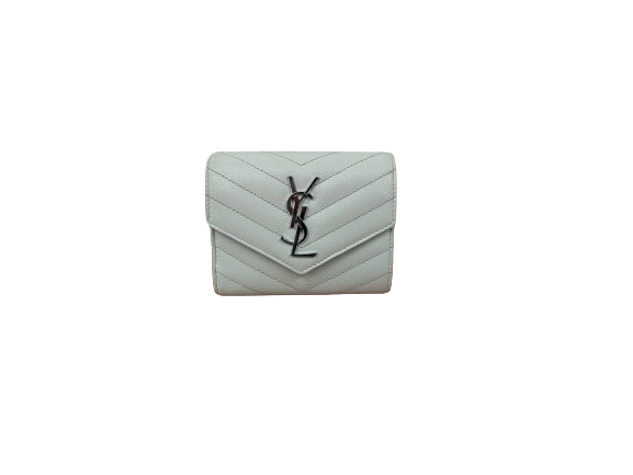 Yves Saint Laurent イヴサンローラン トリフォールドウォレット 財布・小物 レザー 403943ホワイトの買取実績