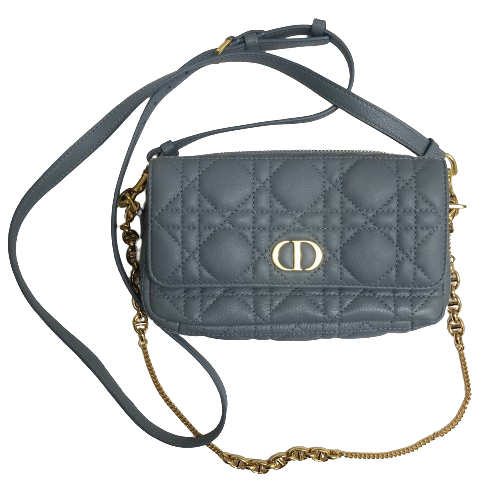 Dior クリスチャン ディオール カナージュショルダーバッグ バッグ 48-MA-0242ブルーの買取実績