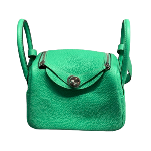 HERMES エルメス ミニリンディ バッグ トリヨンクレマンス ヴェールコミックの買取実績