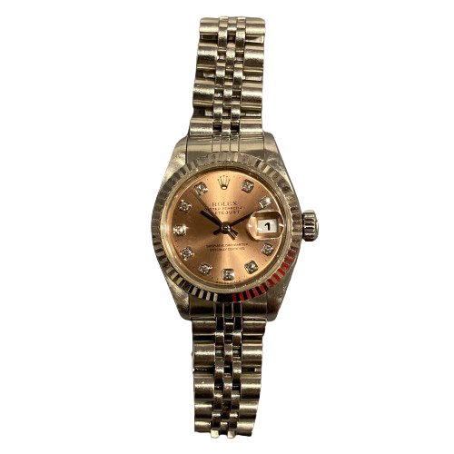 ROLEX ロレックス デイトジャスト 時計 SS 69174Gピンクの買取実績