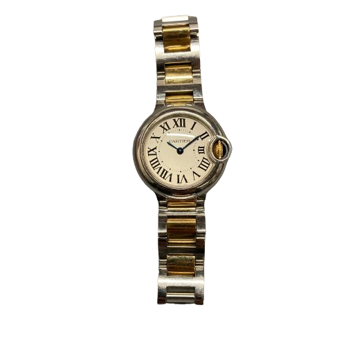 Cartier カルティエ バロンブルーSM 時計 SS/YG W6900723の買取実績