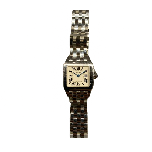 Cartier カルティエ サントス・ドゥ・モアゼルSM 時計 SS W25064Z5の買取実績