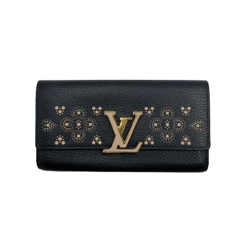 LOUIS VUITTON ルイ・ヴィトン ポルトフォイユ・カプシーヌ 財布・小物 トリヨンレザー M62556ブラックの買取実績