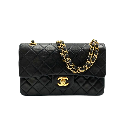 CHANEL シャネル マトラッセWフラップチェーンショルダー バッグ マトラッセ ラムスキン A01113ブラックの買取実績