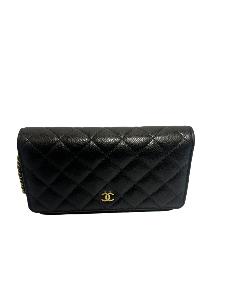 CHANEL シャネル クラシックチェーンウォレット バッグ AP0250ブラックの買取実績